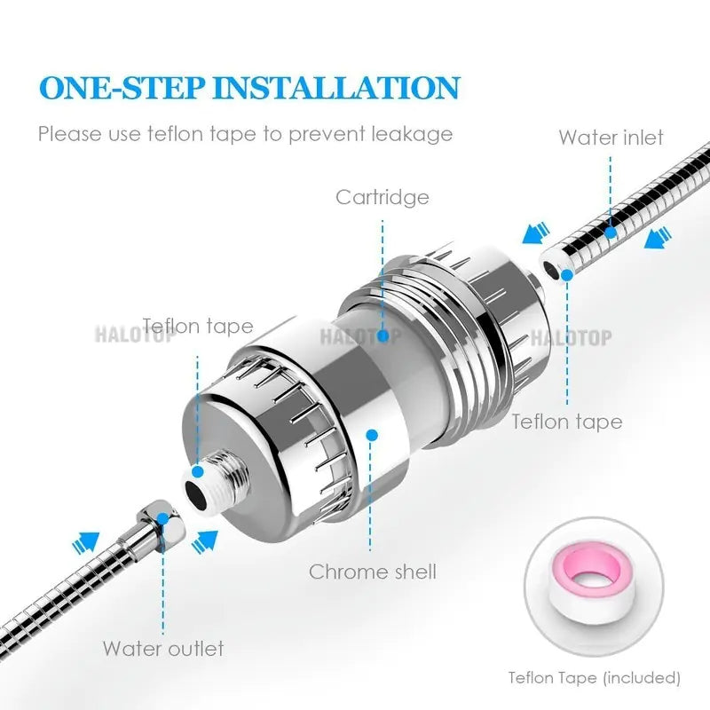 15-Step Luxury Shower Filter